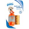 dog toys & accessories 8886467515927 Pawise Poo Bag Dispenser- Blue,Orange