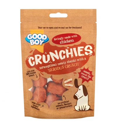 dog treats 4048422164777 Goodboy Crunchies Chicken & Cheese 54g