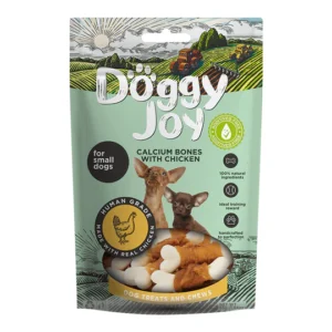 Doggy Joy Calcium Bones w/ Chicken Dog Treats 55g