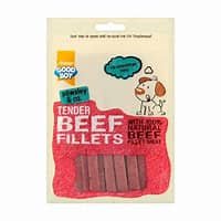 dog treats 5000239055678 Good boy Tender Beef Fillets 90g