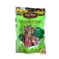 Dog Fest Chicken Fillet Strips For Mini-Dogs - 55g