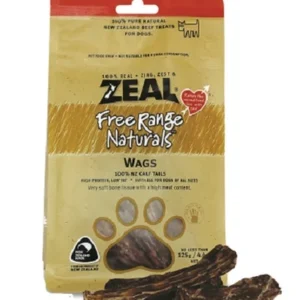 dog treats 9421019150226 Zeal Free Range Naturals Zeal Wags 125g
