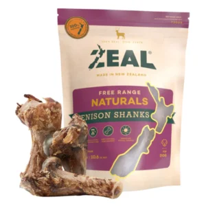 dog treats 9421019150387 Zeal Free Range Naturals Dried Venison Shanks 300g