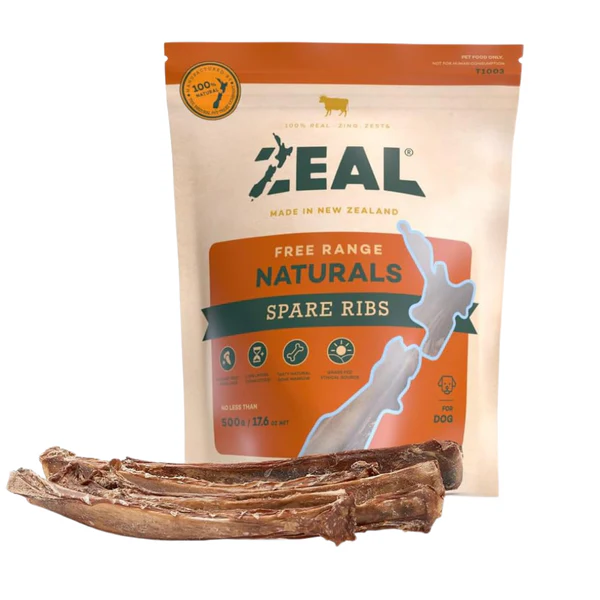 dog treats 9421019150394 Zeal Free Range Naturals Zeal Spare Ribs (500gr)