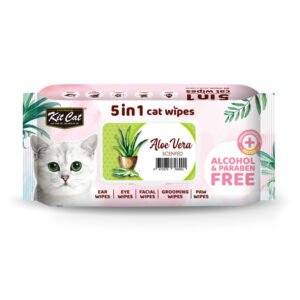 KitCat Grooming Wipes Aloe Vera Scents