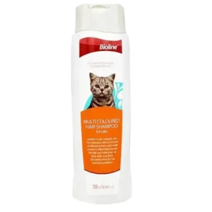 grooming 6970117123876 Bioline Multi Coloured Hair Shampoo For Cats 200ml